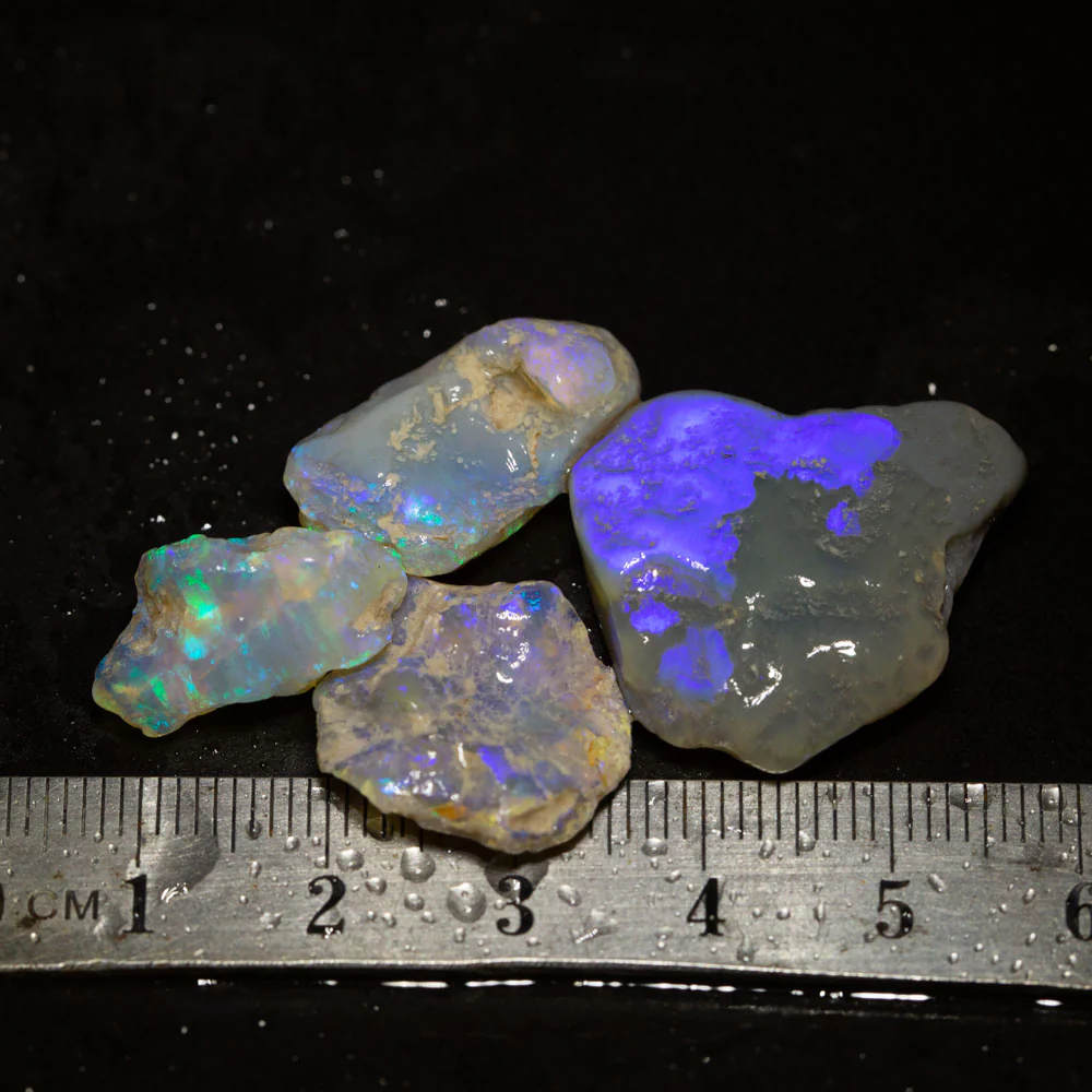 42 ct rough opal parcel 4pc