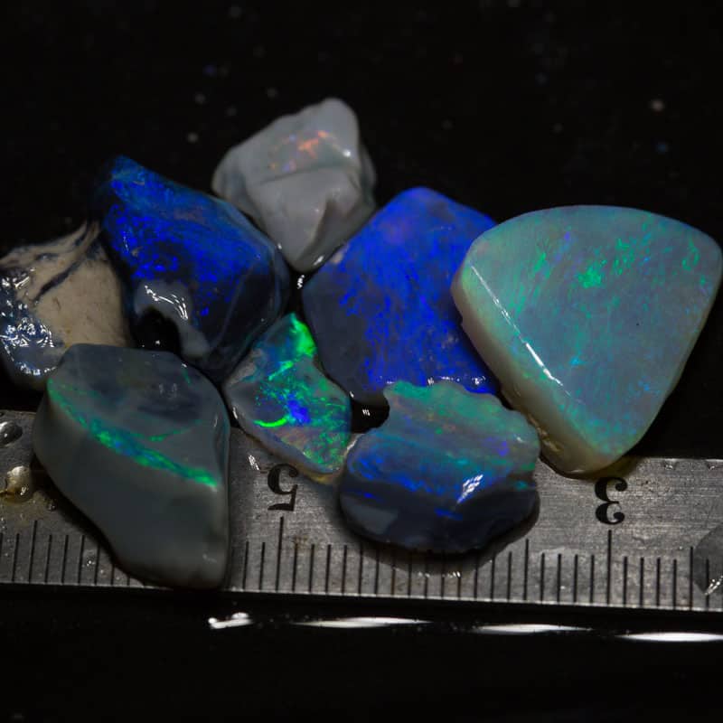 42 ct rough opal parcel 6pc