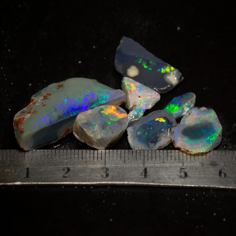 42 ct rough opal parcel 7pc