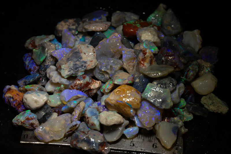 420 ct rough opal parcel