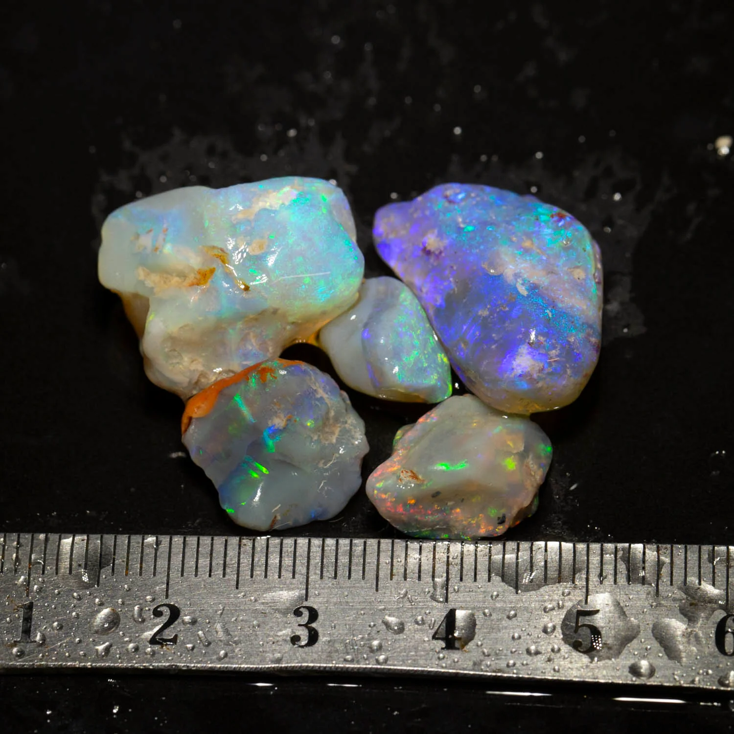 43 ct rough opal parcel 5pc
