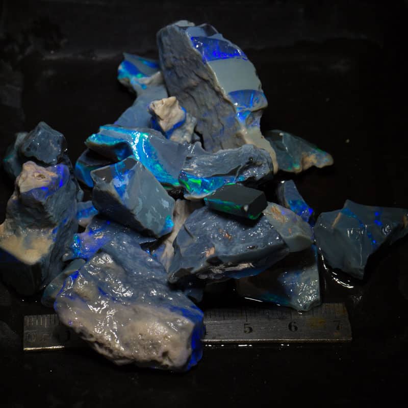 437 ct rough opal parcel 22pc