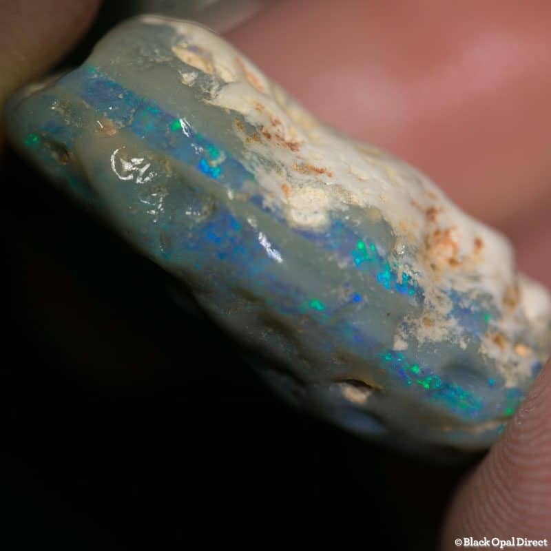 44.55 ct rough opal piece 30mm across HUGE!