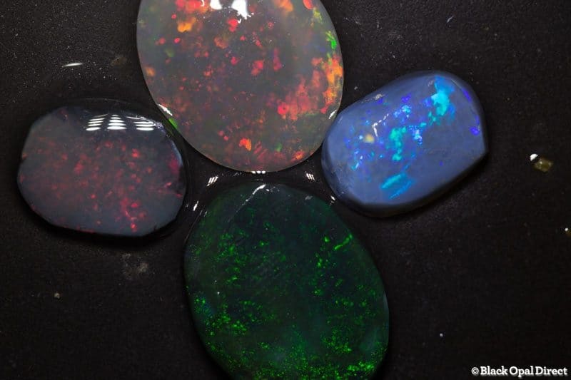 44 ct opal rubs 4 pieces
