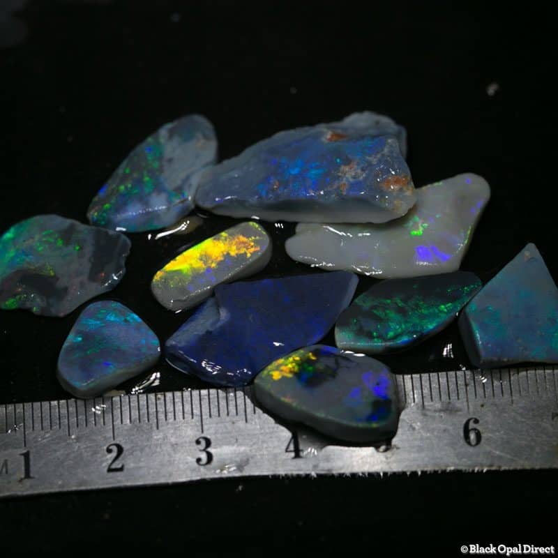 44 ct roughly rubbed opal parcel for intermediate opal cutters