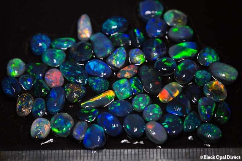 45 ct opal rubs 60 pieces for the manufacturing jeweller