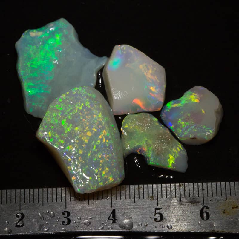 45 ct rough opal parcel 5pc
