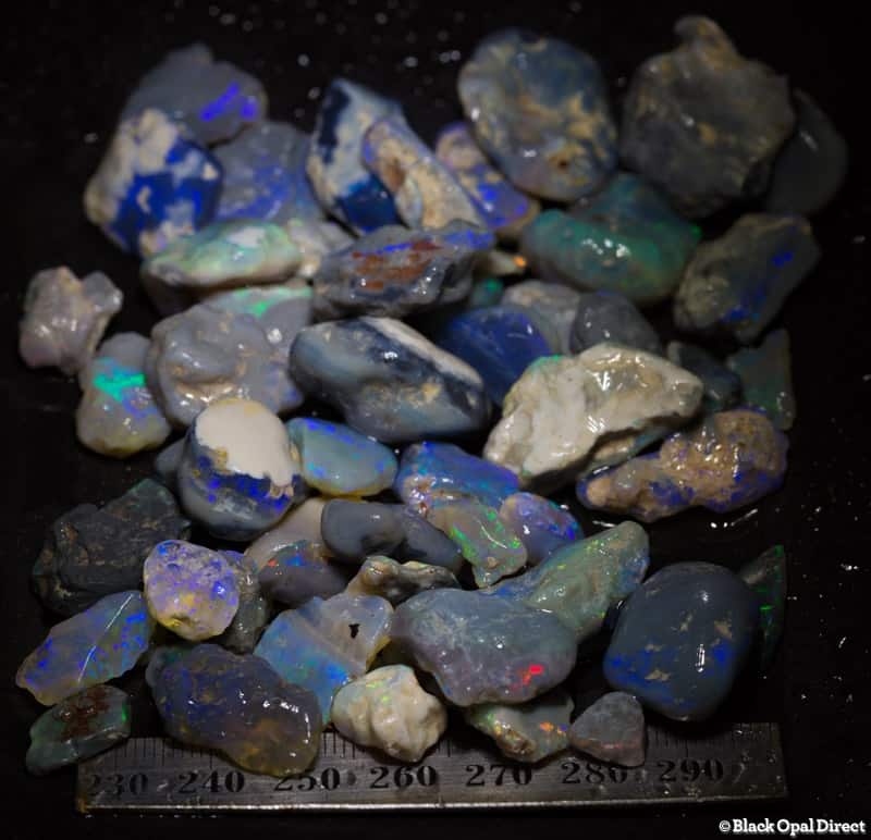 452 ct rough opal parcel 57 pieces