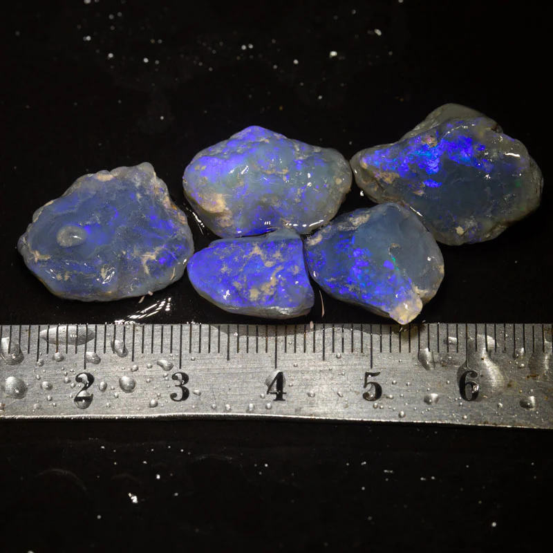 46 ct rough opal parcel 5pc