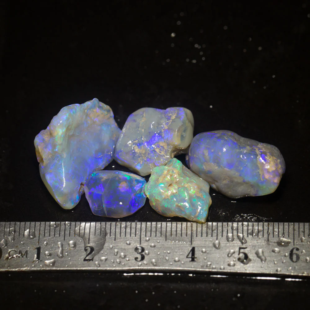 47 ct rough opal parcel 5pc