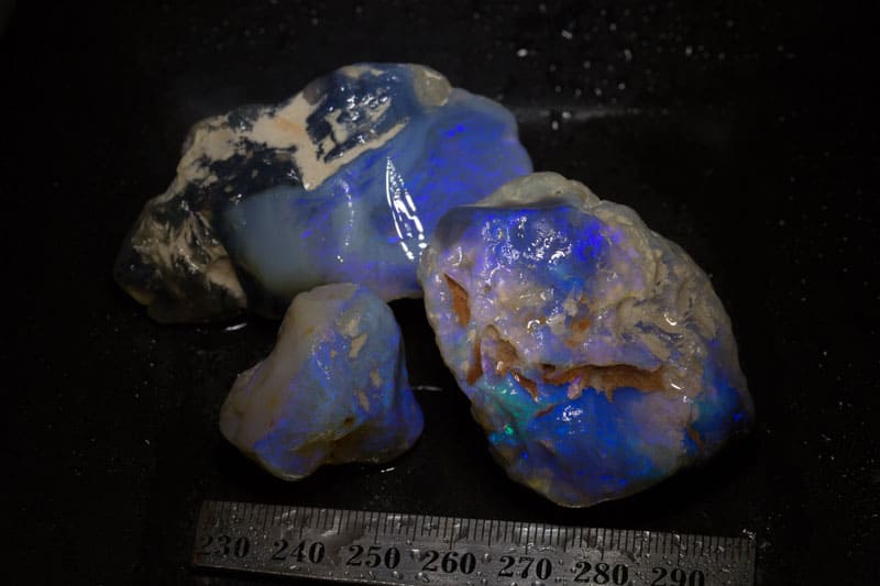 471 ct rough opal parcel 3 pieces
