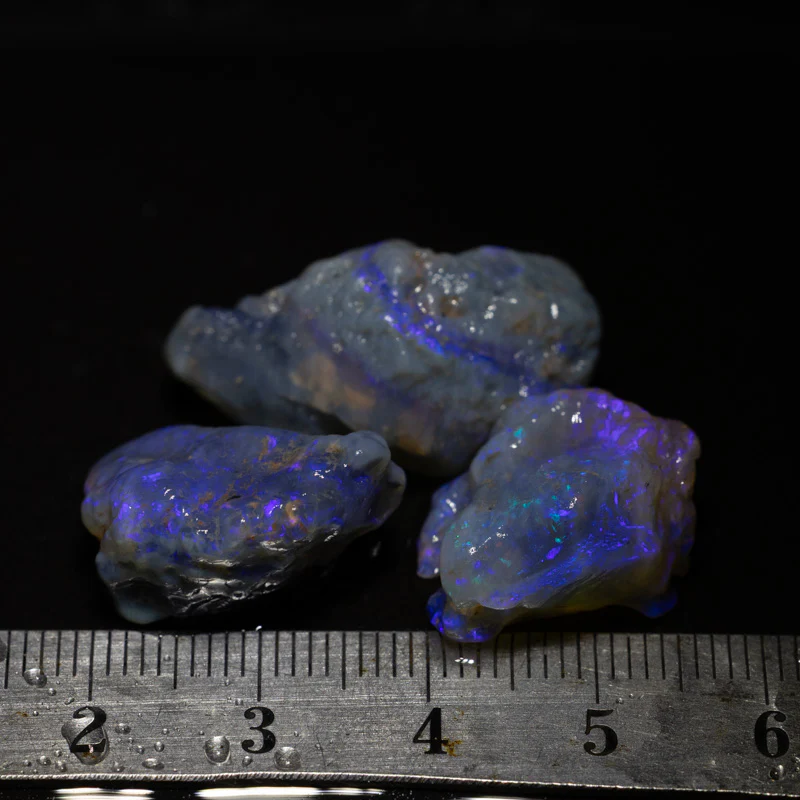48 ct rough opal parcel 3pc