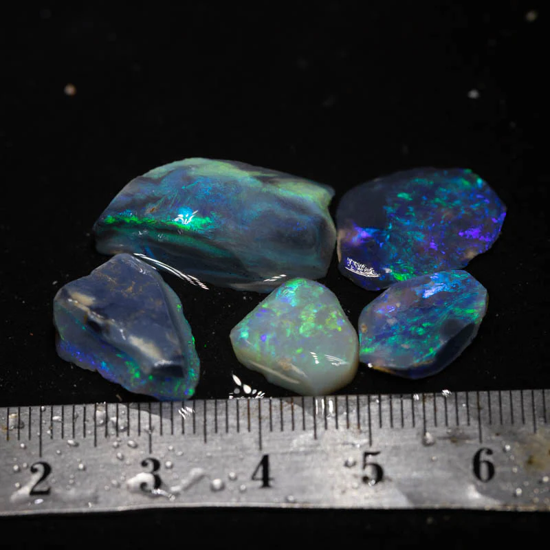 49 ct rough opal parcel 5pc