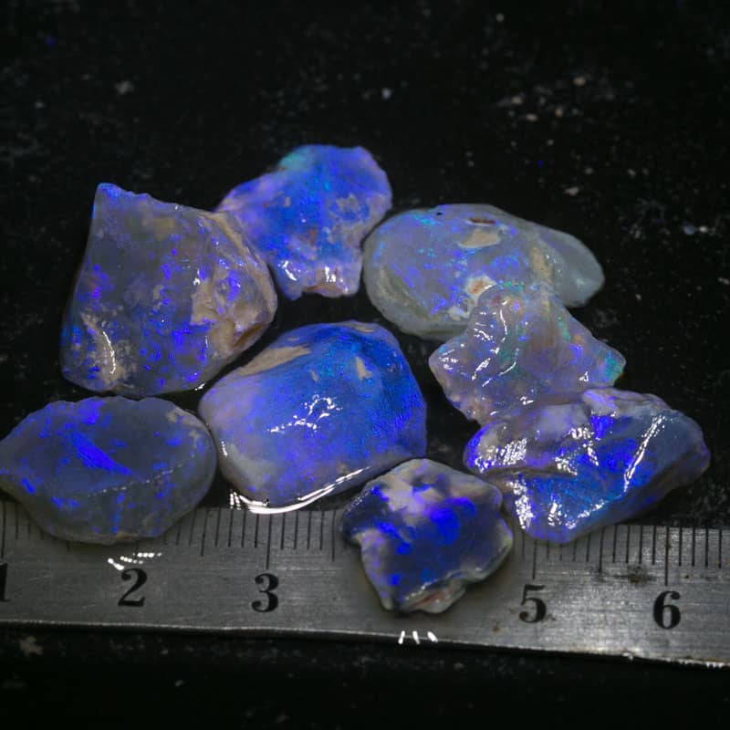 49 ct rough opal parcel 8 pieces