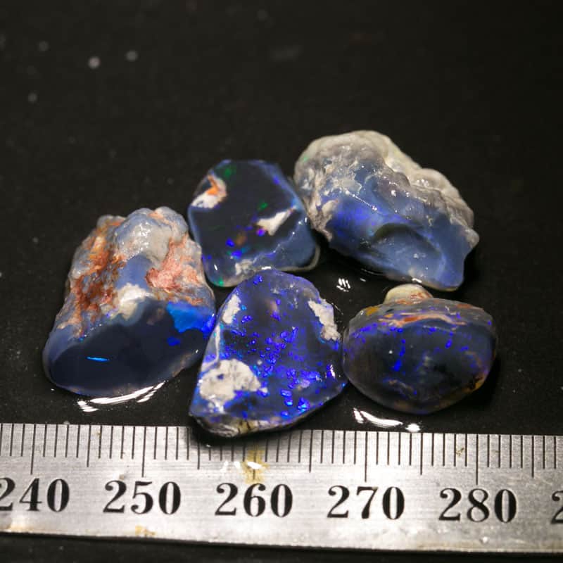 49 ct rough opal parcel for intermediate level