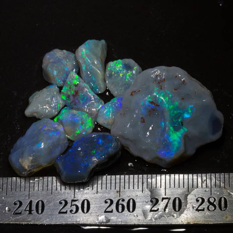 49c t rough opal parcel 10 pieces
