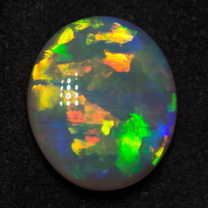 5.05 ct gem crystal opal 13.3x11.9x5.6mm