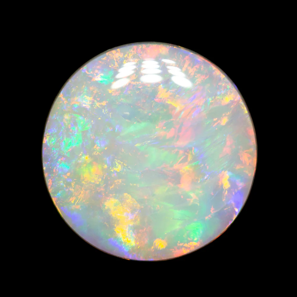 5.06 ct white opal 15x15x3.4mm - Image 2
