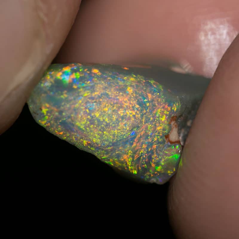 5.08 ct rough opal piece 15mm across