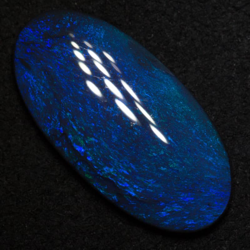 5.11 ct black opal 20.5x10.3x3.5mm