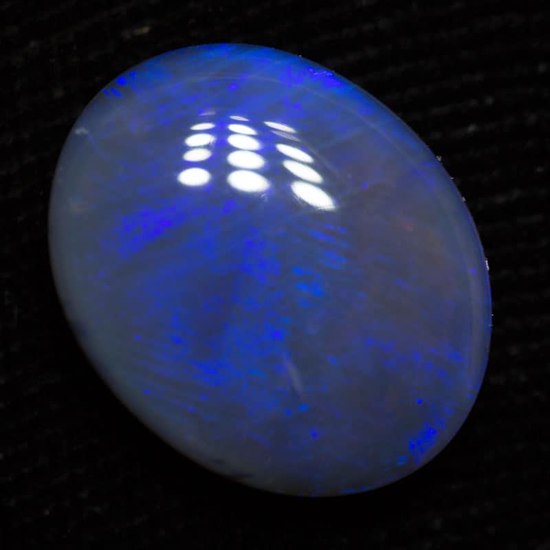 5.16 ct black opal 15x12x4.5mm