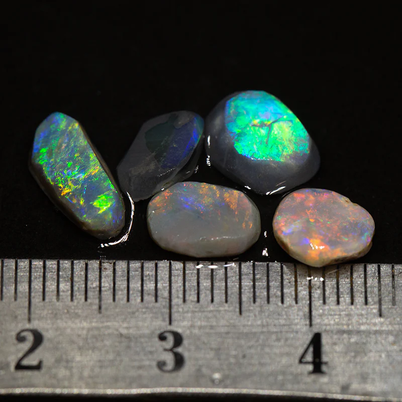 5.16 ct opal rubs parcel 5pc