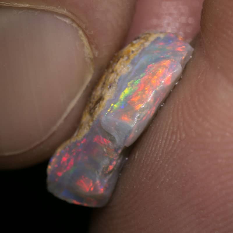5.20 ct rough opal piece 16mm across