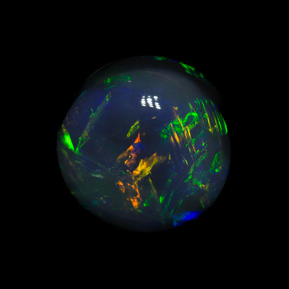 5.23 ct black opal 11.5x11.4x6.3mm - Image 3