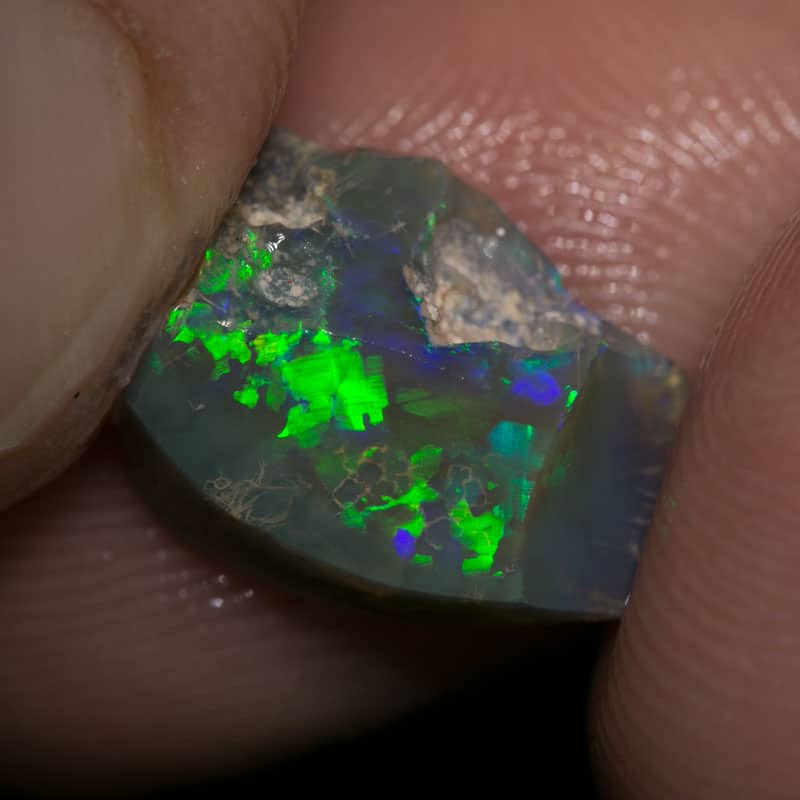 5.57 ct rough opal piece 14mm across