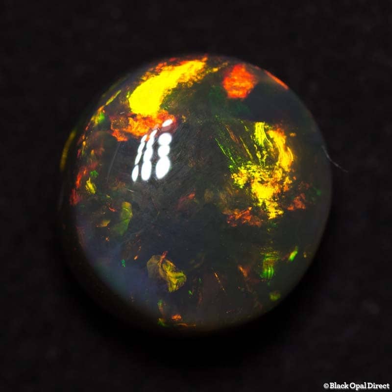 5.60 ct semi black opal 11x10x7mm