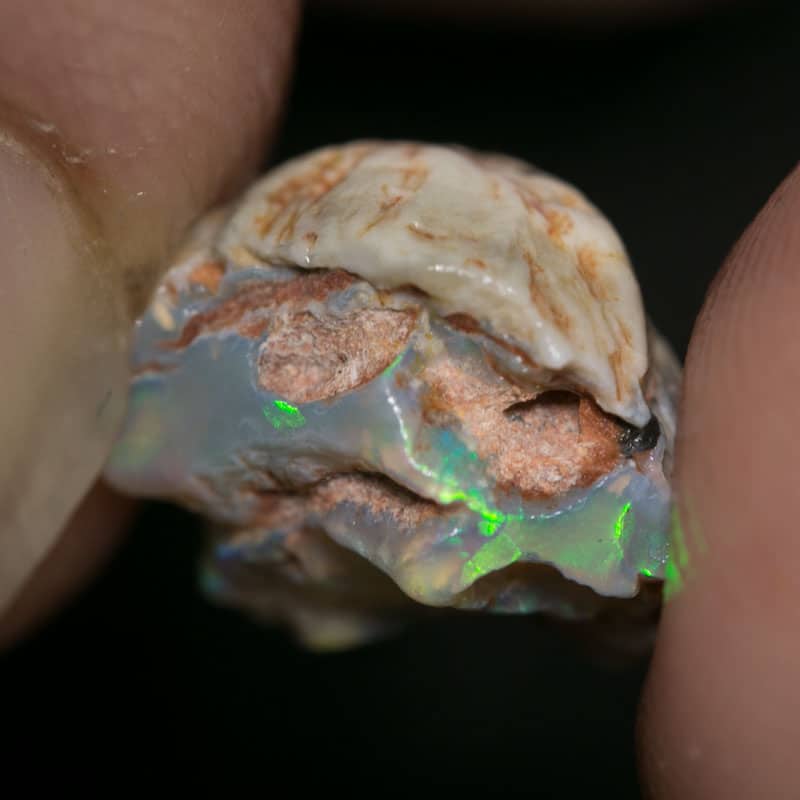 5.63 ct rough opal piece 12mm across
