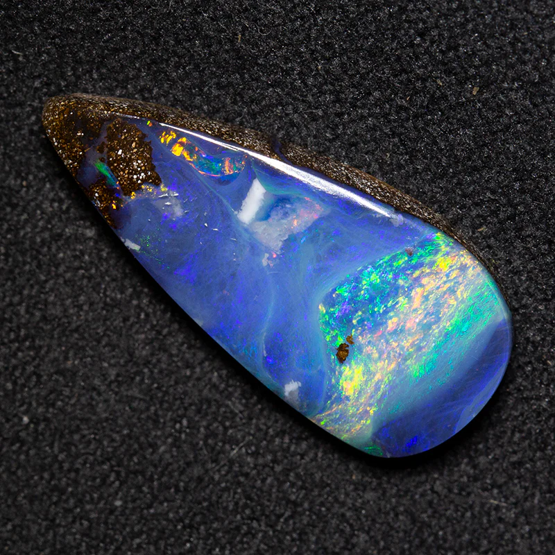 5.76 ct boulder opal 20.5x9.2x3.7mm