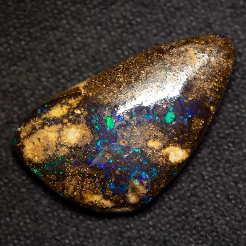 5.77 ct boulder opal 18.7x10.8x3.5mm