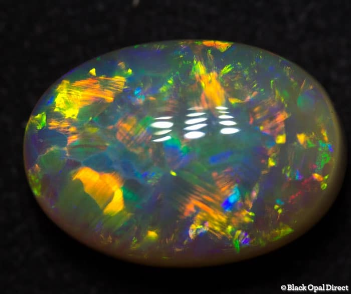 5.86 ct crystal gem opal 14x10x7mm