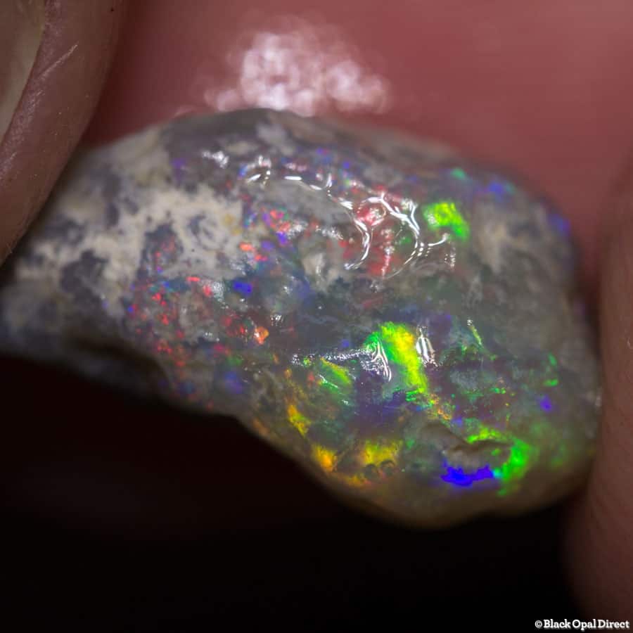 5.91 ct rough opal piece 16mm across