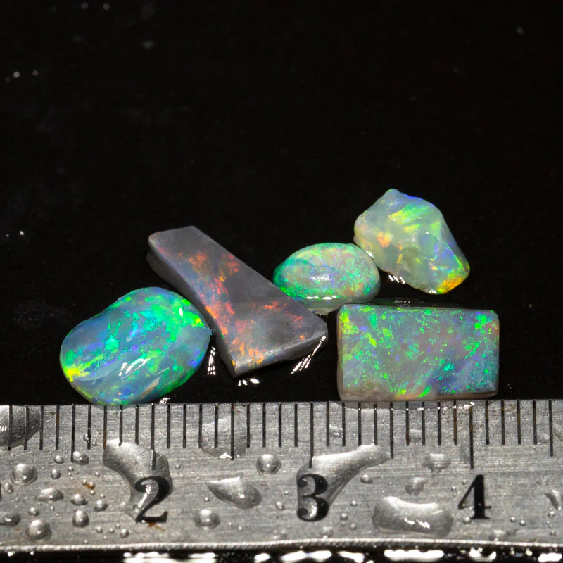 5 ct rough opal parcel 5pc
