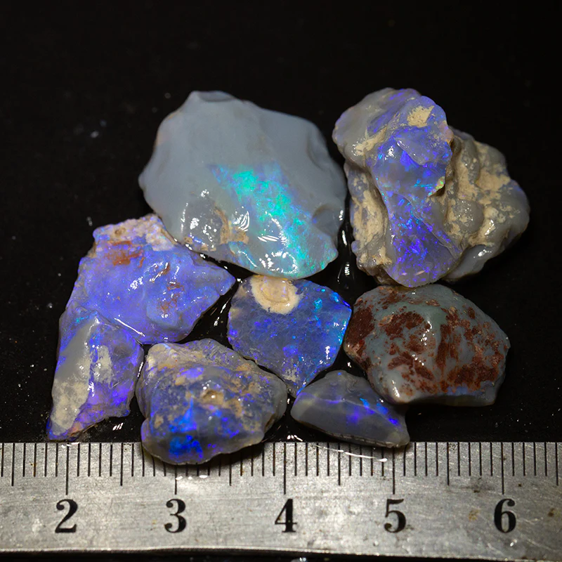 51 ct rough opal parcel 8pc