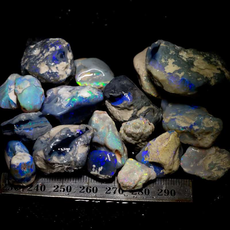 516 ct rough opal parcel 16pc