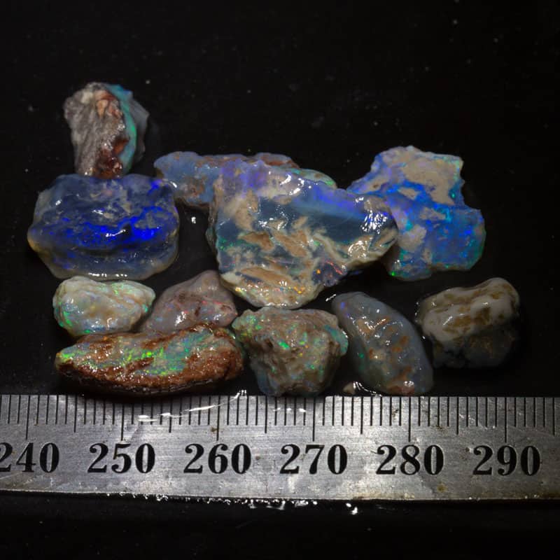 53 ct rough opal parcel 11 pieces