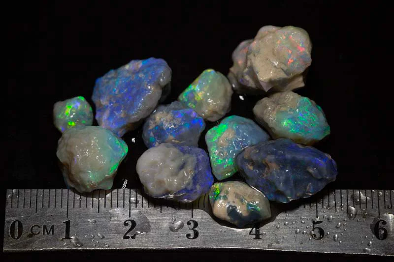 53 ct rough opal parcel 11pc
