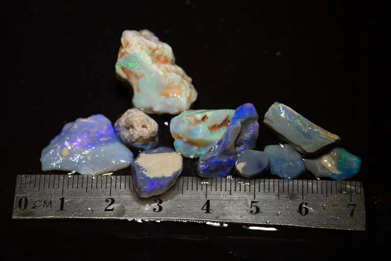 54.10 ct rough opal parcel 10pc