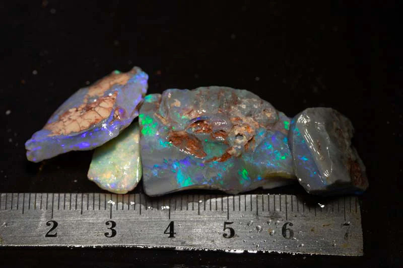 54.90 ct rough opal parcel 4pc