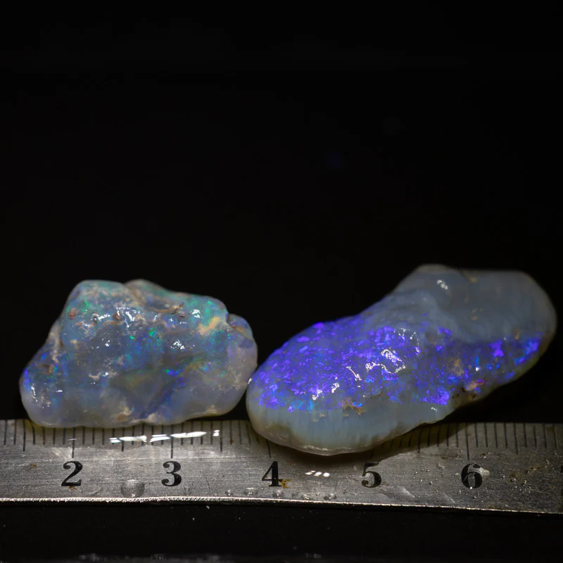 54 ct rough opal parcel 2pc