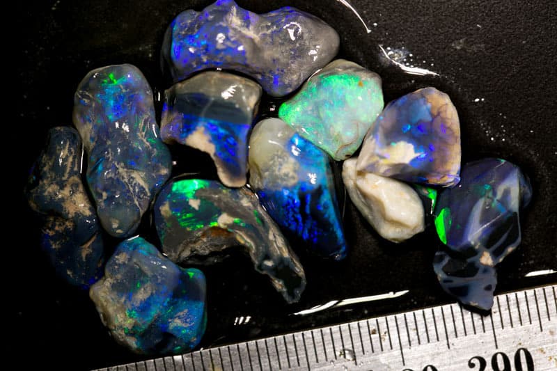 56 ct rough opal parcel 11 pc