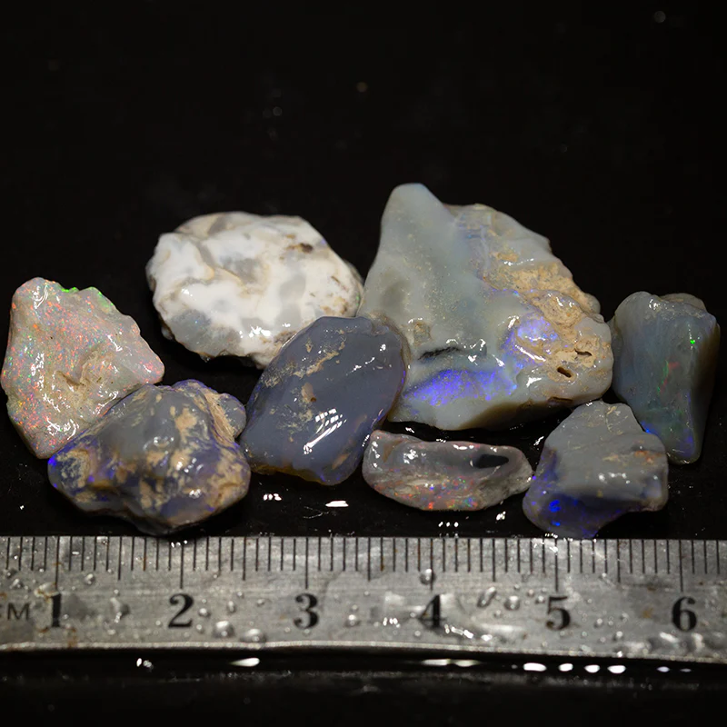 56 ct rough opal parcel 8pc