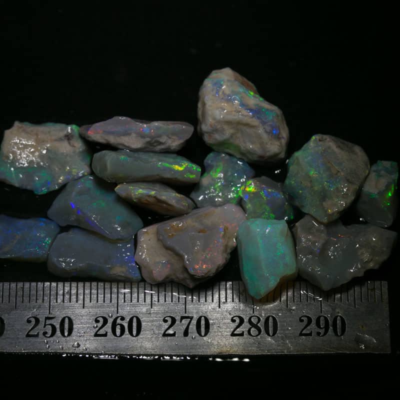 58 ct rough opal parcel for intermediate cutters 15pc