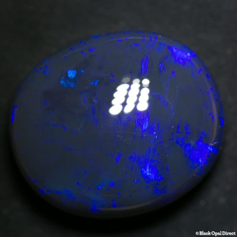 59.25 ct black opal HUGE 28x24x13mm