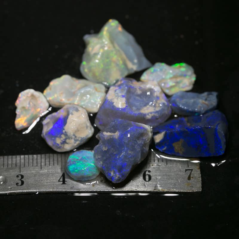59 ct rough opal parcel 10 pieces