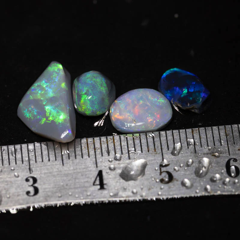 6.00 opal rubs 4pc