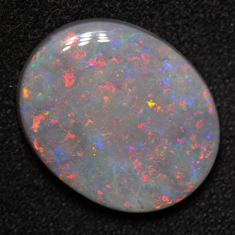 6.04 ct dark opal 16.1x13.1x4.1mm